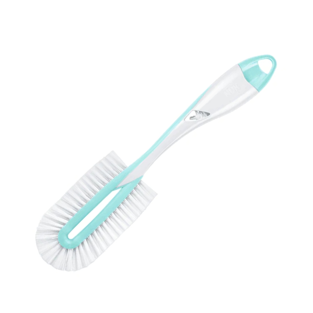 Cepillo Limpia Mamaderas Y Tetinas Nuk Twist 2 En 1