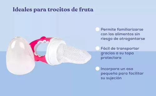 Imagen 6 de 9 de Set Silla Comer Bebe Booster Babero Silicona Chupete Fruta