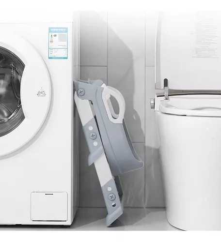 Imagen 5 de 6 de Escalera Reductor Adaptador De Inodoro Con Escalera Infantil