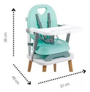 Miniatura 5 de 8 de Set Silla De Comer Bebe 3 Alturas Love 660 Plato Vaso Chicco
