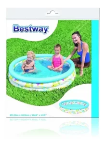 Miniatura 5 de 5 de Pileta Inflable Bebe Niños Bestway Coral Kids 51009 - 140 L - Multicolor