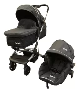 Miniatura 9 de 9 de Coche Cuna Bebesit 1365ts-c Gris Oscuro 3 En 1 Travel System