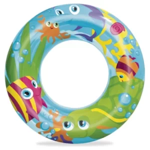 Miniatura 1 de 3 de Salvavidas Inflable Redondo Bebe Niños Fondo De Mar Bestway