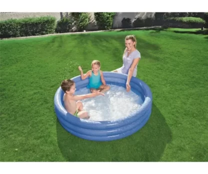 Imagen 2 de 2 de Pileta Inflable Redonda Bestway 3 Aros 51026 152cm X 30cm