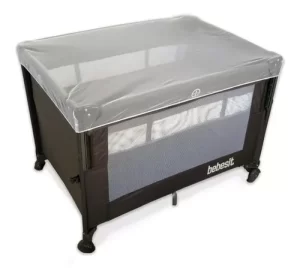 Miniatura 1 de 4 de Practicuna Colecho Bebe Bebesit 2021 Gris Con Mosquitero