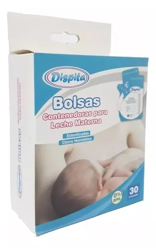 Imagen 1 de Bolsas Contenedoras Leche Materna Contenedor Dispita X30