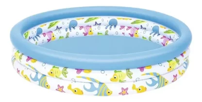 Imagen 1 de 5 de Pileta Inflable Bebe Niños Bestway Coral Kids 51009 - 140 L - Multicolor