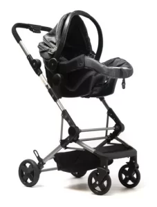 Miniatura 3 de 9 de Coche Cuna Bebesit 1365ts-c Gris Oscuro 3 En 1 Travel System