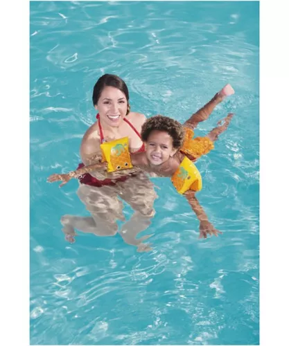 Imagen 2 de 3 de Bracitos Inflables Flotador Bestway Frutas