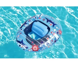 Miniatura 3 de 4 de Salvavidas Inflable Bote Bebe Pileta 76x65cm Bestway