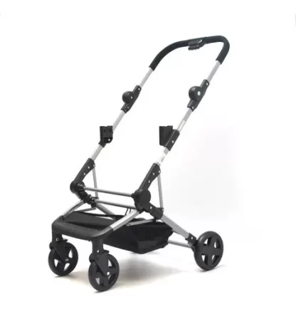 Imagen 5 de 9 de Coche Cuna Bebesit 1365ts-c Gris Oscuro 3 En 1 Travel System