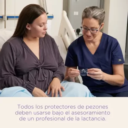 Imagen 7 de 10 de Protector De Pezones Pezonera Con Estuche X2 Lansinoh