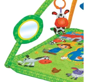 Miniatura 2 de 7 de Manta Sensorial Gimnasio Didactico Con Espejo Bebes Priori
