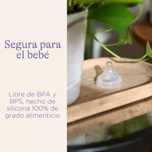 Miniatura 6 de 7 de Tetinas Natural Wave X2 Flujo Rapido Silicona