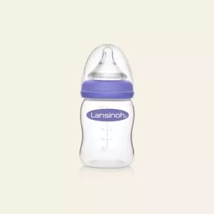 Miniatura 4 de 8 de Mamadera Lansinoh Tetina Naturalwave 160ml Flujo S Sin Bpa