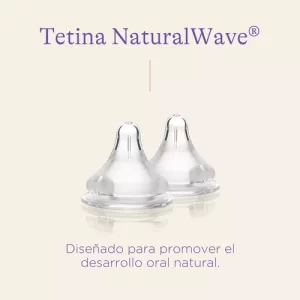 Miniatura 5 de 7 de Tetinas Natural Wave X2 Flujo Rapido Silicona