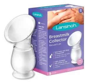 Miniatura 1 de 8 de Sacaleche Extractor De Leche Materna De Silicona Lansinoh
