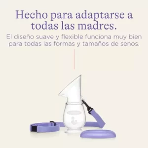 Miniatura 7 de 8 de Sacaleche Extractor De Leche Materna De Silicona Lansinoh