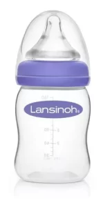 Miniatura 8 de 8 de Mamadera Lansinoh Tetina Naturalwave 160ml Flujo S Sin Bpa