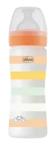 Miniatura 1 de 7 de Mamadera Bebe Chicco Well Being 250 Ml +2 Meses Flujo Medio