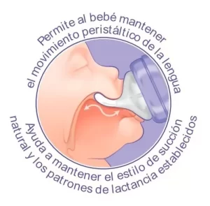 Miniatura 3 de 8 de Mamadera Lansinoh Tetina Naturalwave 160ml Flujo S Sin Bpa