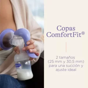 Miniatura 3 de 5 de Sacaleche Extractor Manual De Leche Con Accesorios Lansinoh
