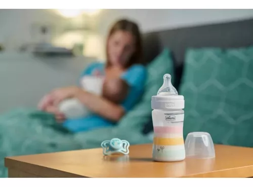 Imagen 7 de 7 de Mamadera Chicco Well Being 150ml Anticolico 0m+ Flujo Lento