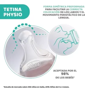 Miniatura 7 de 8 de Mamadera Chicco Perfect5 Intui-flow System Fast 300ml 4m