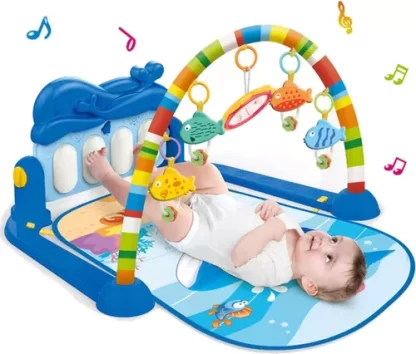 Imagen 2 de 4 de Manta Didactica Bebes Piano Fitness Gimnasio +0 Meses Priori