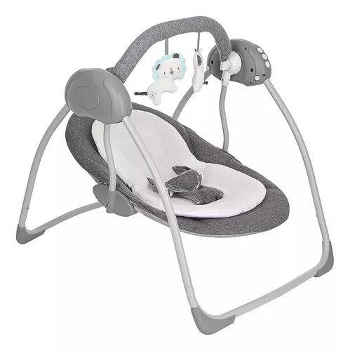 Imagen 3 de 3 de Mecedora Bebe Columpio Electrica A Pilas Musical Vibracion