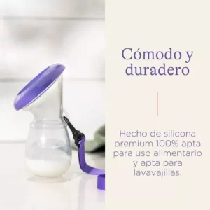 Miniatura 6 de 8 de Sacaleche Extractor De Leche Materna De Silicona Lansinoh