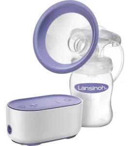 Miniatura 2 de 9 de Sacaleche Extractor De Leche Electrico Compacto Lansinoh