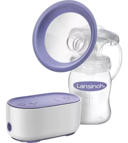 Imagen 2 de 9 de Sacaleche Extractor De Leche Electrico Compacto Lansinoh
