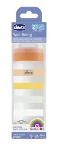 Miniatura 2 de 7 de Mamadera Bebe Chicco Well Being 250 Ml +2 Meses Flujo Medio