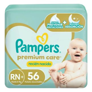 pañales pampers premium care rn 56 deluxe