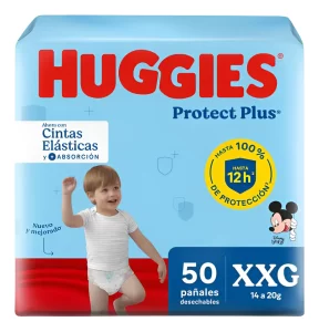 Miniatura 1 de 7 de Pañales Huggies Protect Plus XXG x 50 unidades