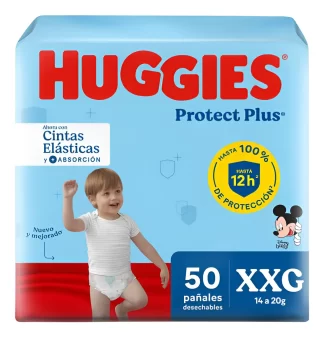 Huggies Protect Plus XXG 50 unidades