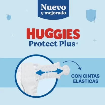 Imagen 2 de 7 de Pañales Huggies Protect Plus XG x 52 unidades