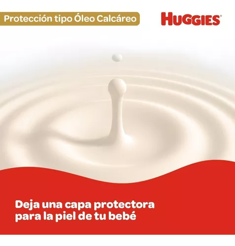 Imagen 4 de 7 de Toallitas húmedas Huggies Protección tipo Óleo Calcáreo x 80 unidades