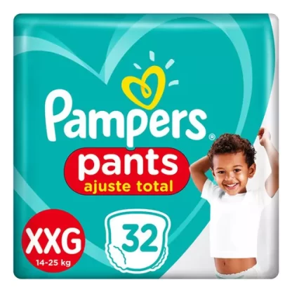 Imagen 2 de 2 de Pañales Pampers Pants Ajuste Total XXG x 32 unidades
