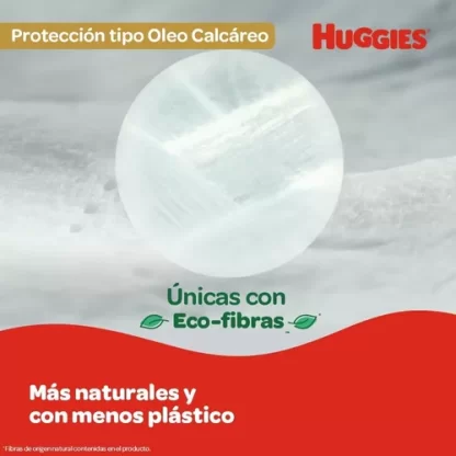 Imagen 6 de 7 de Toallitas húmedas Huggies Protección tipo Óleo Calcáreo x 80 unidades