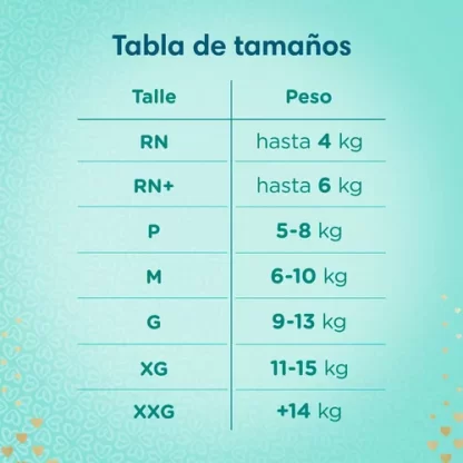 Imagen 7 de 8 de Pañales Pampers Deluxe Protection XG x 96 unidades