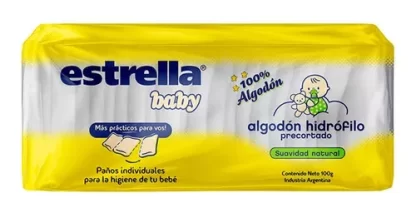 Imagen 1 de 1 de Algodón Estrella Baby Precortado x 100 gr