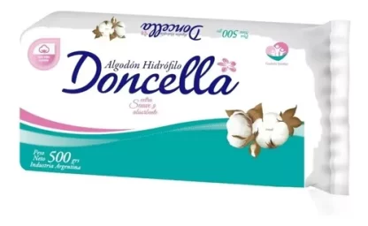 Imagen 1 de 1 de Algodón Doncella Hidrófilo x 500 grs