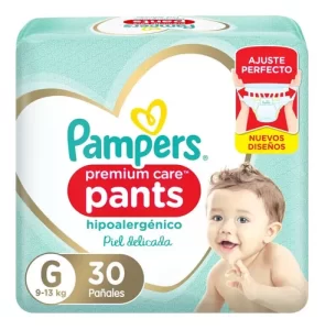 Miniatura 2 de 2 de Pañales Pampers Premium Care Pants G x 30 unidades