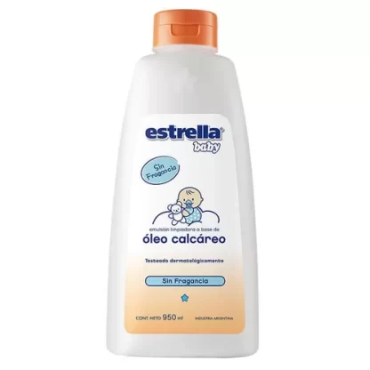 Imagen 1 de 3 de Óleo calcáreo Estrella sin fragancia x 950 ml