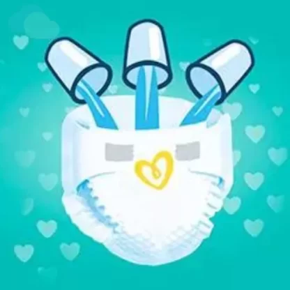 Imagen 9 de 9 de Pañales Pampers Babysan Hipoalergénico  XG  x58 Unidades