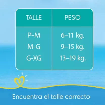 Imagen 8 de 12 de Pañales para el agua Pampers Splashers XG x10 unidades