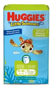 Miniatura 1 de 2 de Pañales para el agua Huggies Little Swimmers P/M x11 unidades