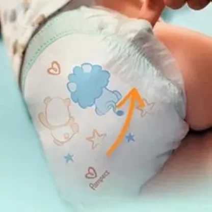 Imagen 4 de 10 de Pañales Pampers Babysan M Por 72 Unidades